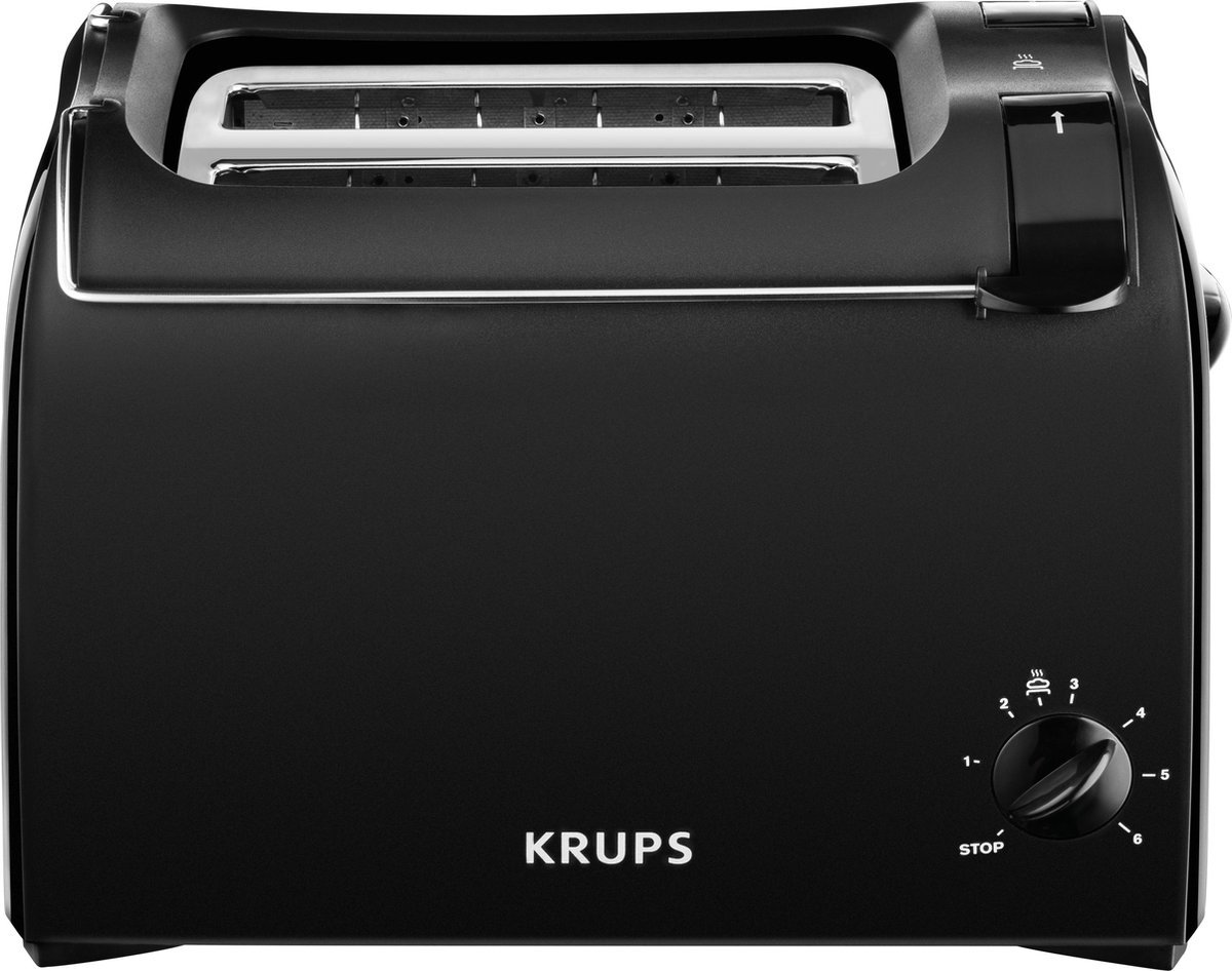 KRUPS KH1518 Broodrooster Met geÃ¯ntegreerde broodopzet - Zwart