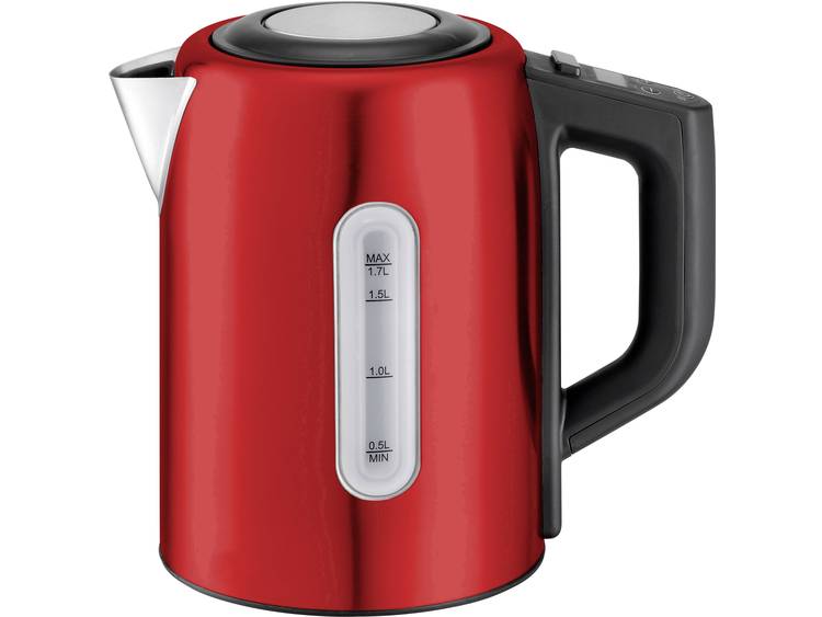 Trisa Vario Temp Waterkoker Snoerloos (metallic) - Rood