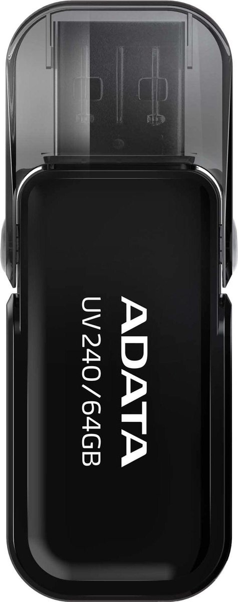 ADATA UV240 USB flash drive 64 GB USB Type-A 2.0 - Zwart