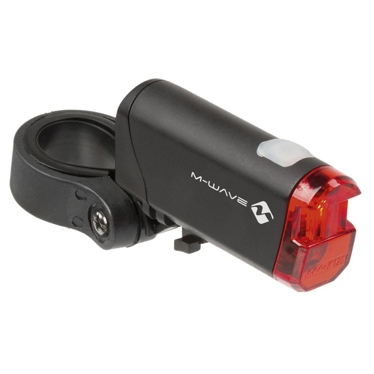 M-wave Fietsverlichtingsset ATLAS K50 LED - Zwart