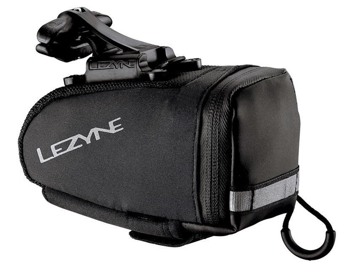 Lezyne M-Caddy QR black Zadeltas - Zwart