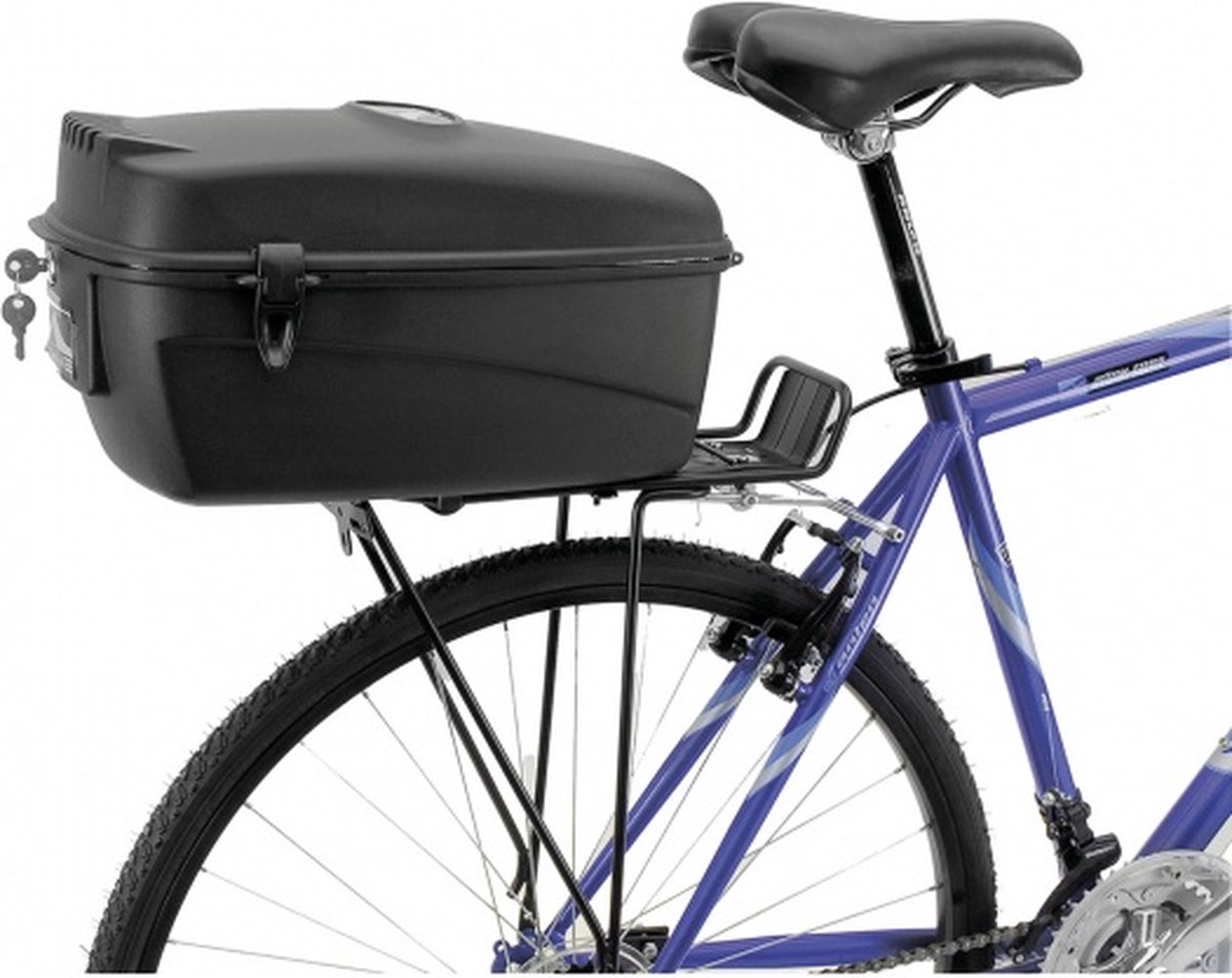 M-wave Topcase Amsterdam L Fietsmand, achter - Zwart