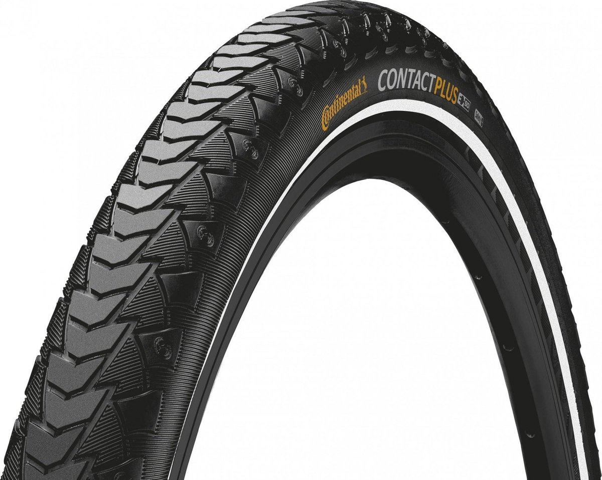 Continental Buitenband 26 inch CONTACT PLUS 47-559 26 - Zwart