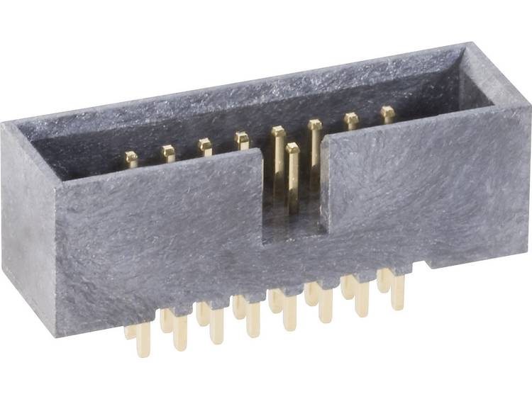 BKL Electronic 10120350 Male connector Zonder uitwerphendel Rastermaat: 1.27 mm Totaal aantal polen: 10 Aantal rijen: 2 1 stuk(s)