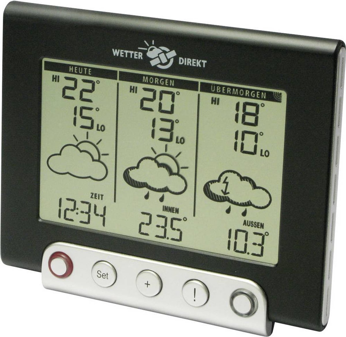 TFA Tempesta 300 S 35.5052.IT Satelliet weerstation Voorspelling voor 3 dagen