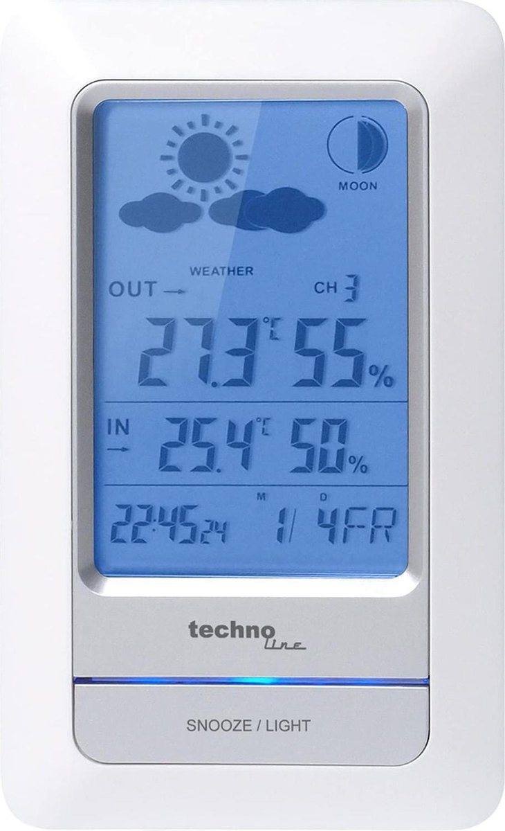 Techno Line WS 6740 Digitaal draadloos weerstation