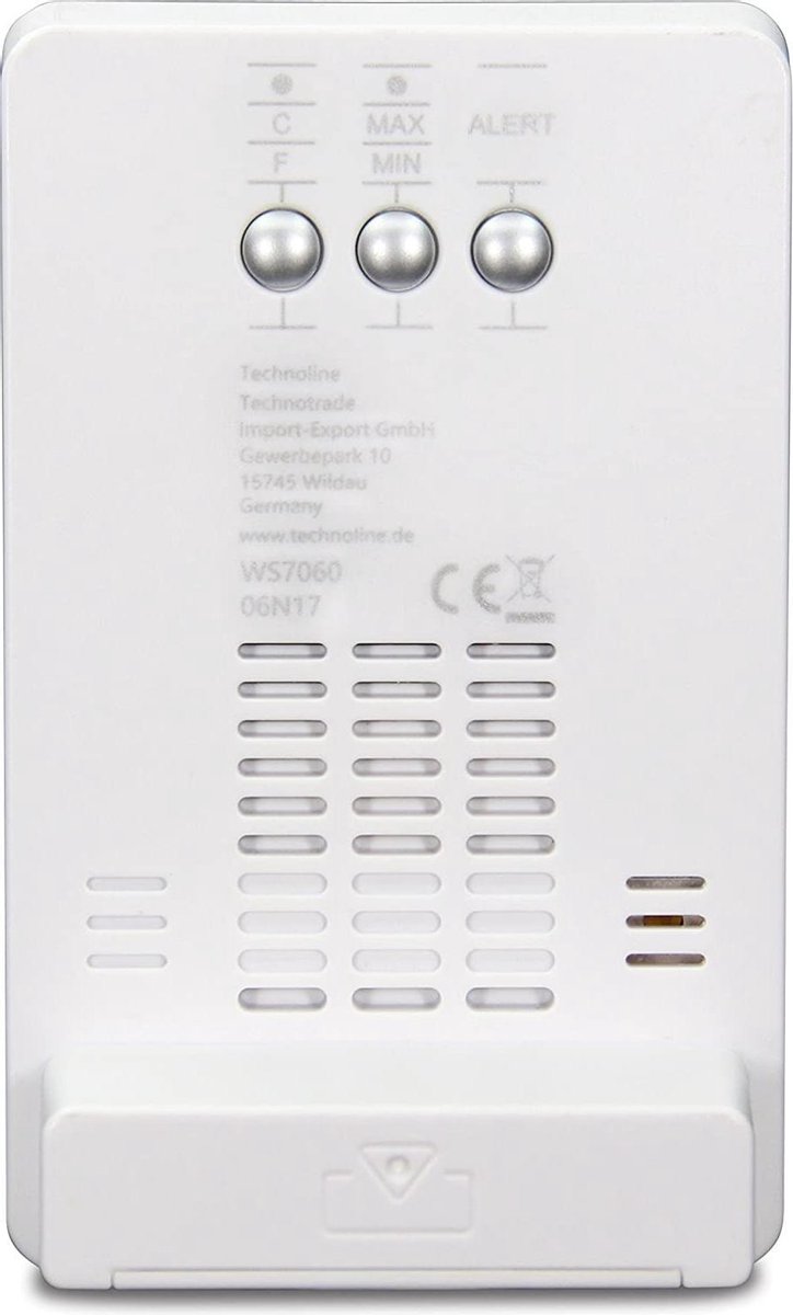 Techno Line Temperaturstation WS 7060 Draadloze thermo- en hygrometer