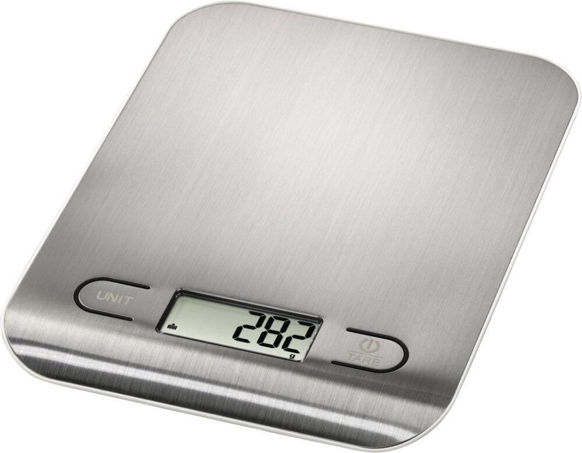 Hama Stella Keukenweegschaal Digitaal Weegbereik (max.): 5 kg Zilver - Silver