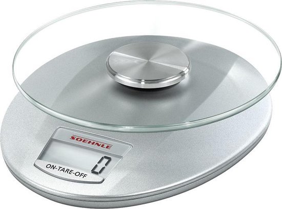 Soehnle KWD RomaDigitale keukenweegschaal Digitaal Weegbereik (max.): 5 kg Zilver - Plata