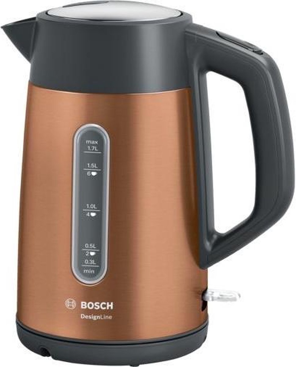 Bosch TWK4P439 Waterkoker Snoerloos Koper