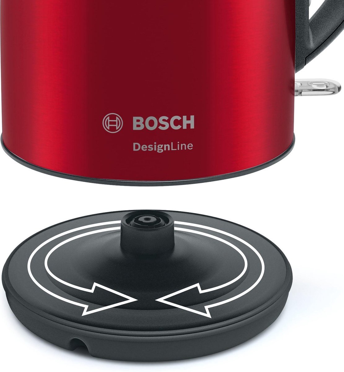Bosch TWK3P424 Waterkoker Snoerloos - Rood