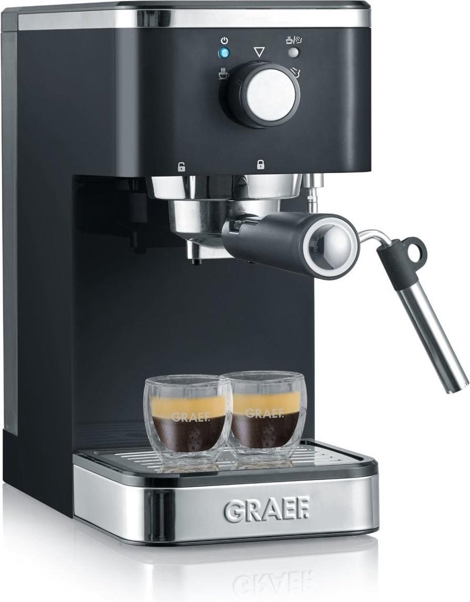 Graef Salita Espressomachine 1400 W - Zwart