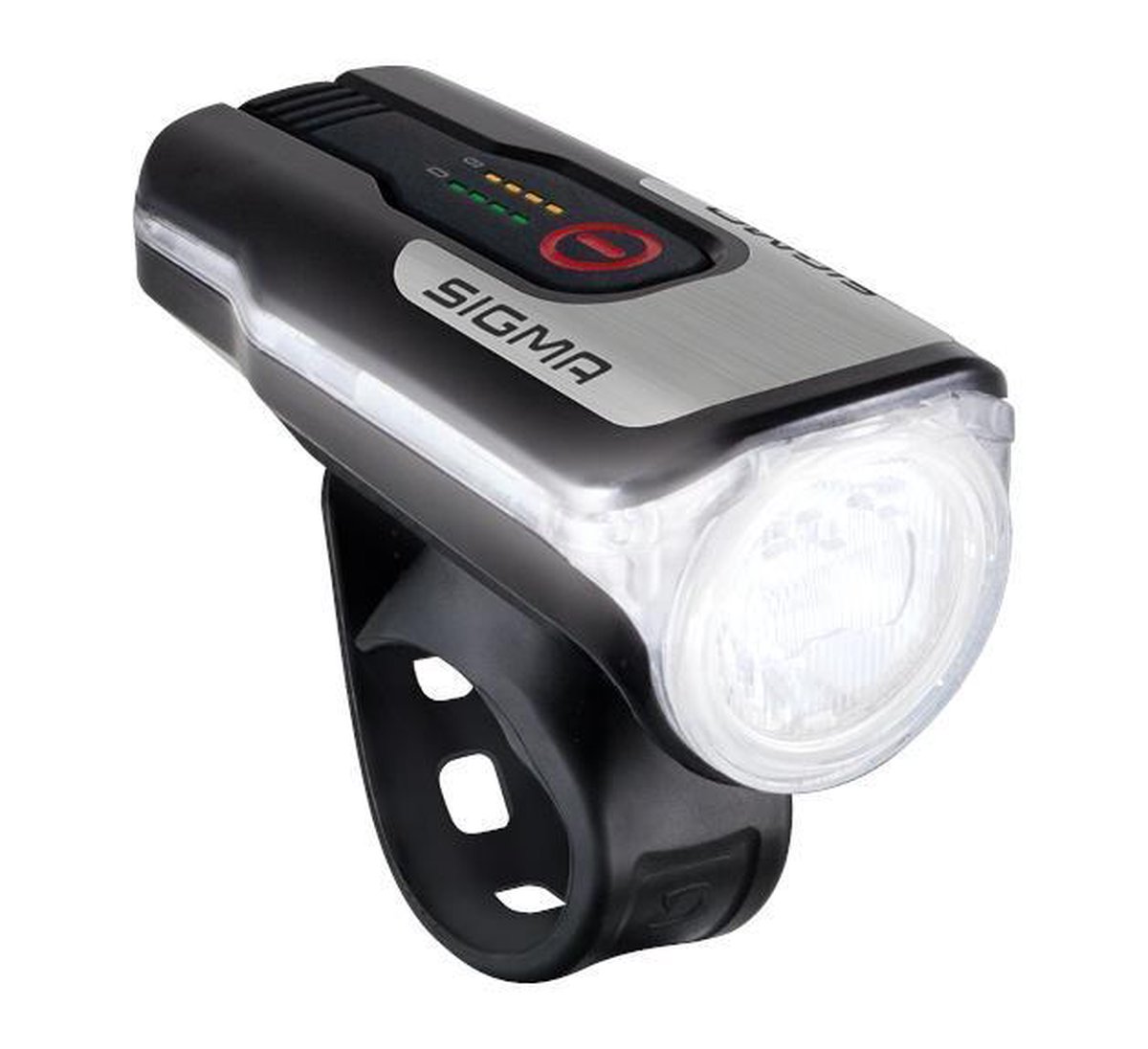Sigma Fietsverlichtingsset AURA 80 FL / Blaze Set LED werkt op een accu - Rood