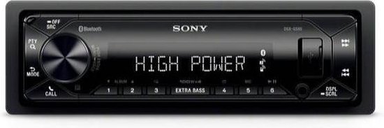 Sony Autoradio enkel DIN DSX-GS80 Bluetooth handsfree