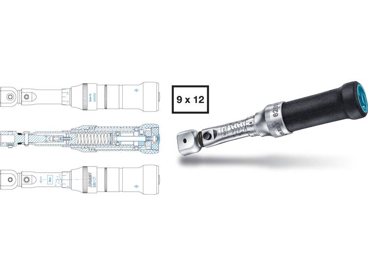 Hazet 6280-1CT 6280-1CT Momentsleutel Voor insteekgereedschap 2 - 10 Nm