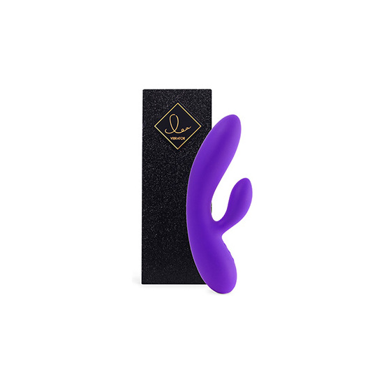 Feelz Toys FEELZTOYS - LEA RABBIT VIBRATOR MEDIUM PURPLE (GLITTER) - Paars