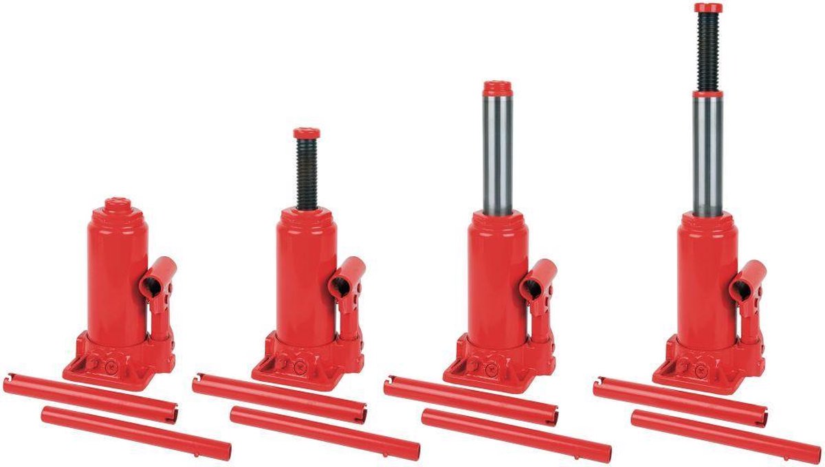 Brüder Mannesmann Hydraulische krik 5 t Werkhoogte: 19.7 - 38 cm