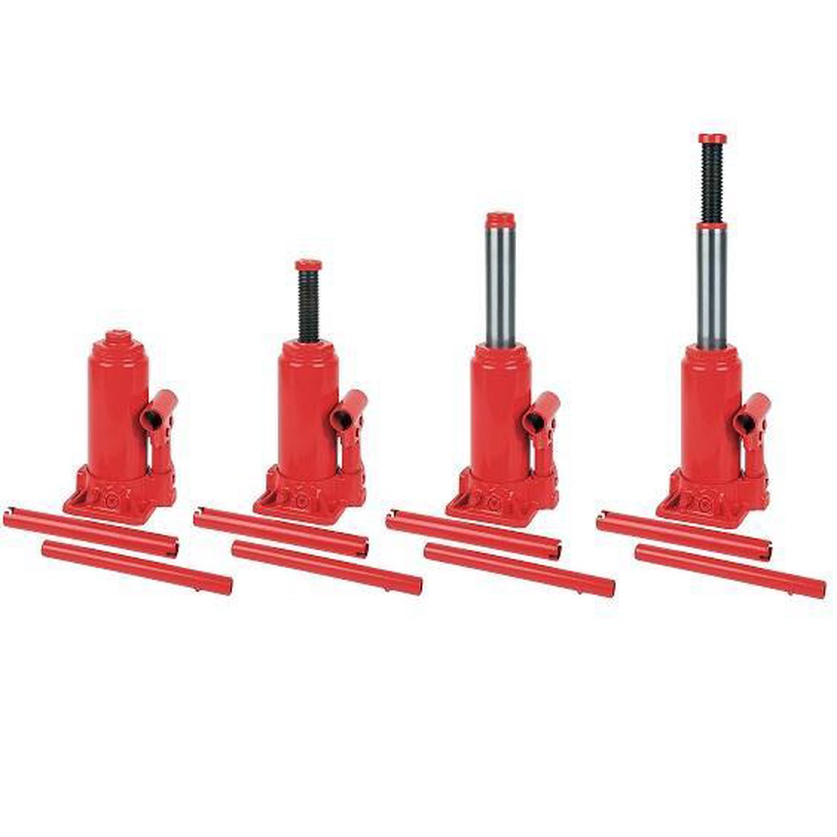 Brüder Mannesmann Hydraulische krik 8 t Werkhoogte: 20 - 38.5 cm