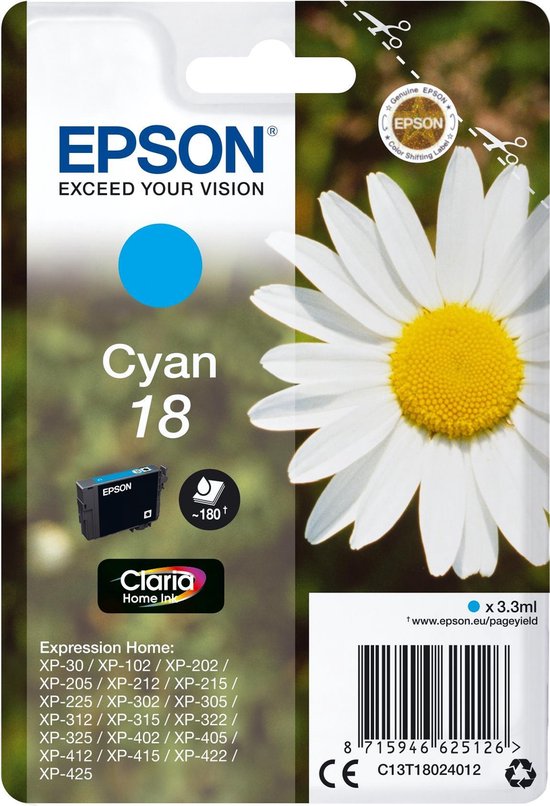 Epson Daisy Claria Home Ink-reeks