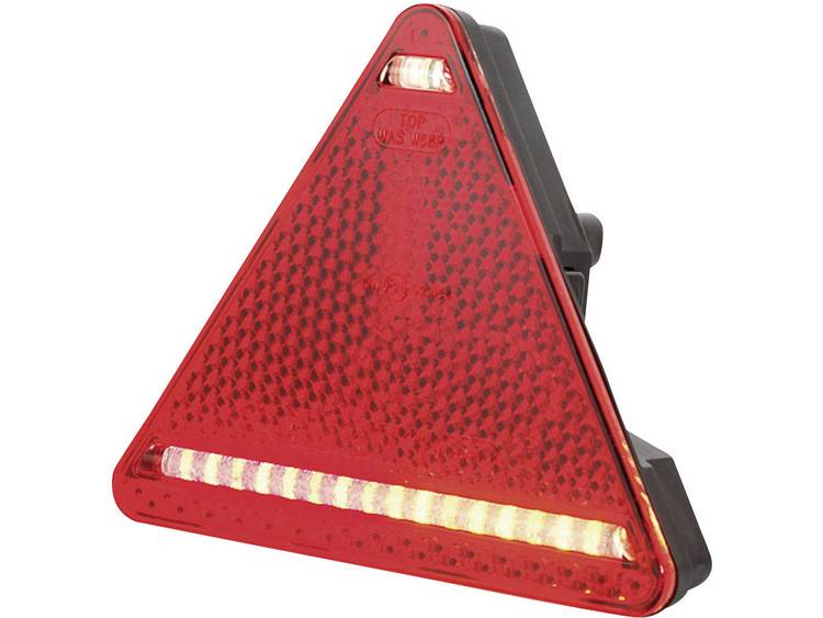 Was Aanhangerachterlicht Open kabeleinden Knipperlicht, Reflector, Remlicht, Achterlicht, Achteruitrijlicht Achter, Rechts 12 V, 24 V
