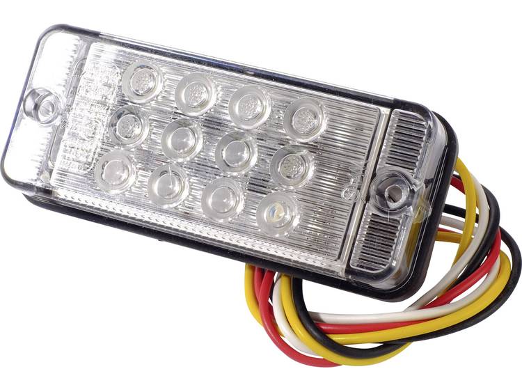 SecoRÃ¼t Aanhangerachterlicht Open kabeleinden Knipperlicht, Remlicht, Achterlicht Links, Rechts 12 V, 24 V Helder glas