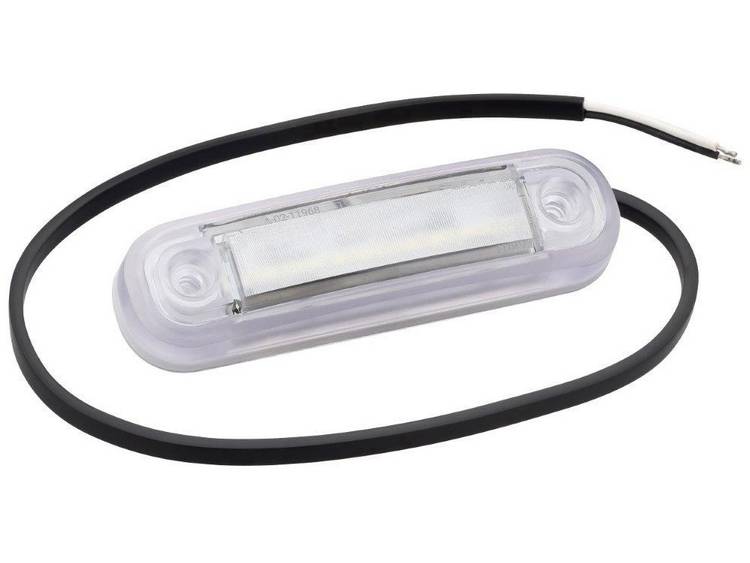 Fristom Markeringslicht Open kabeleinden Markeringslicht Voor 12 V, 24 V Transparant - Wit