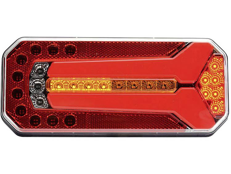 Was Aanhangerachterlicht Open kabeleinden Knipperlicht, Remlicht, Achterlicht Achter, Links, Rechts 12 V, 24 V Meerdere kleuren Helder glas