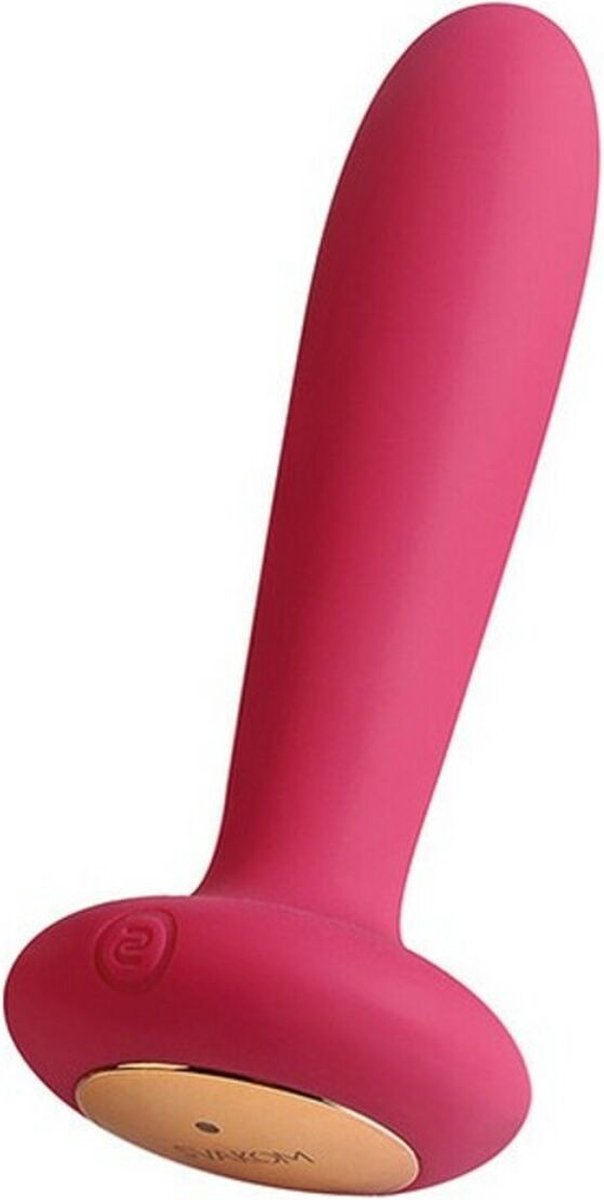 SVAKOM Primo Heating Butt Plug Wine Red - Rood