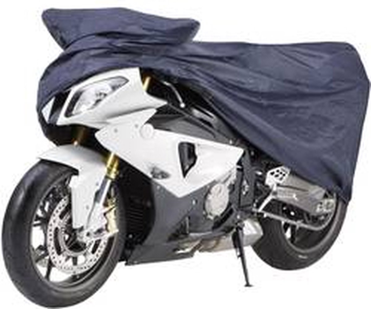 cartrend Motor beschermhoes (l x b x h) 203 x 119 x 89 cm Motorfiets maat M Honda CBF 125, Yamaha YZF-R125 en vergelijkbare modellen