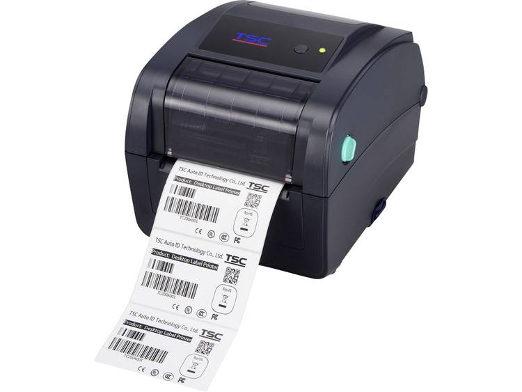 TSC TC200 Labelprinter Warmtetransmissie 203 x 203 dpi Etikettenbreedte (max.): 118 mm USB, RS-232, Parallel, LAN