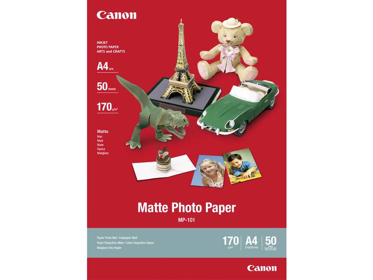 Canon mat Photo Paper MP-101, 7981A005, DIN A4, , Mat, 50 vellen