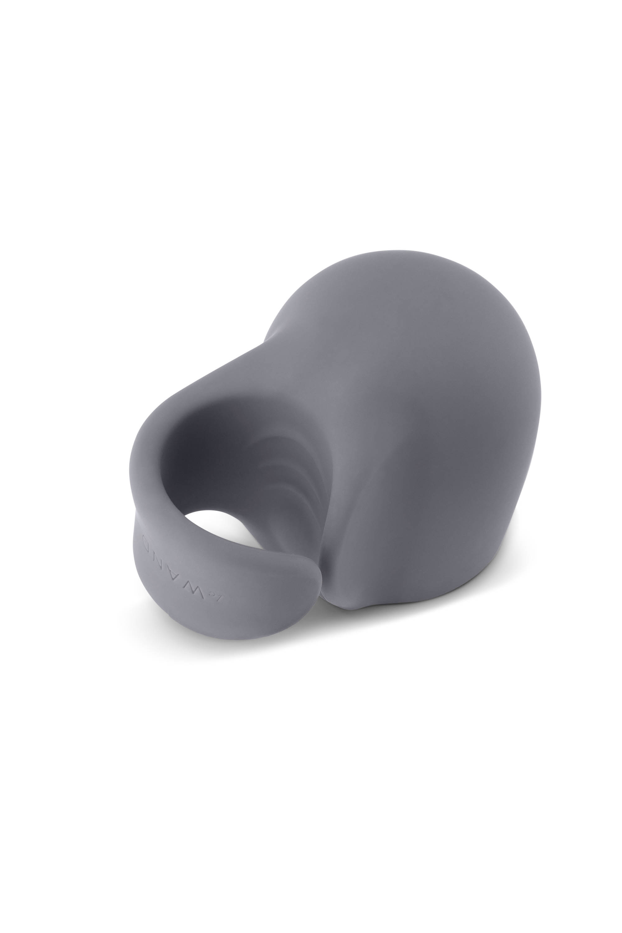 Penis Play Silicone Attachment - Grey - Grijs