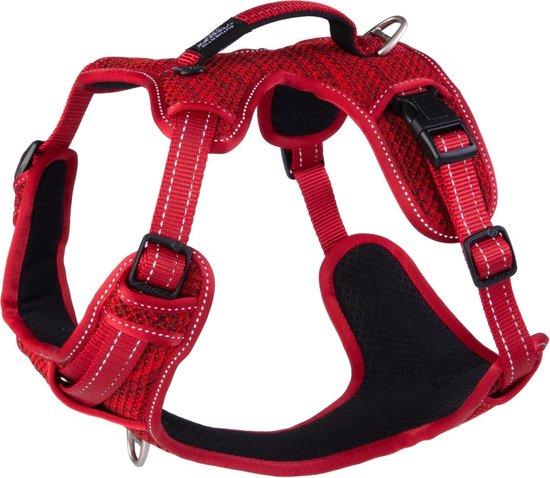 Rogz Hondentuig Explore Harness - Rood