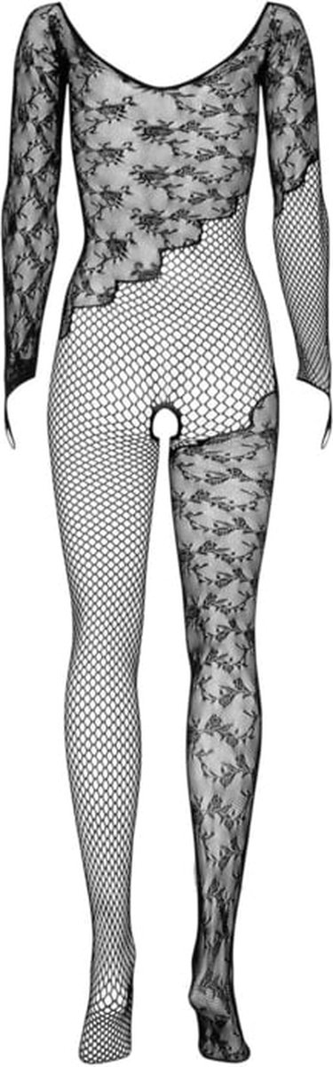 Obsessive BODYSTOCKING BLACK F210 S/M/L - Zwart