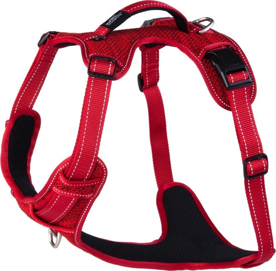 Rogz Hondentuig Explore Harness - Rood