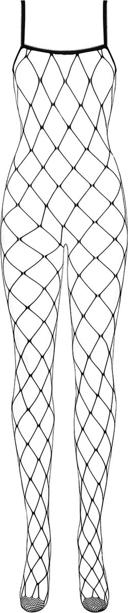 OBSESSIVE BODYSTOCKING BLACK N102 S/M/L - Zwart