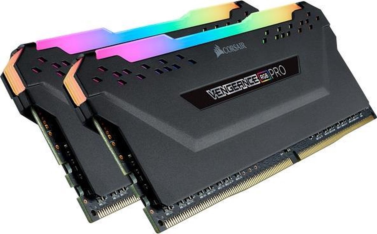 Corsair VENGEANCE® RGB PRO 32GB (2 x 16GB) DDR4 DRAM 2666MHz