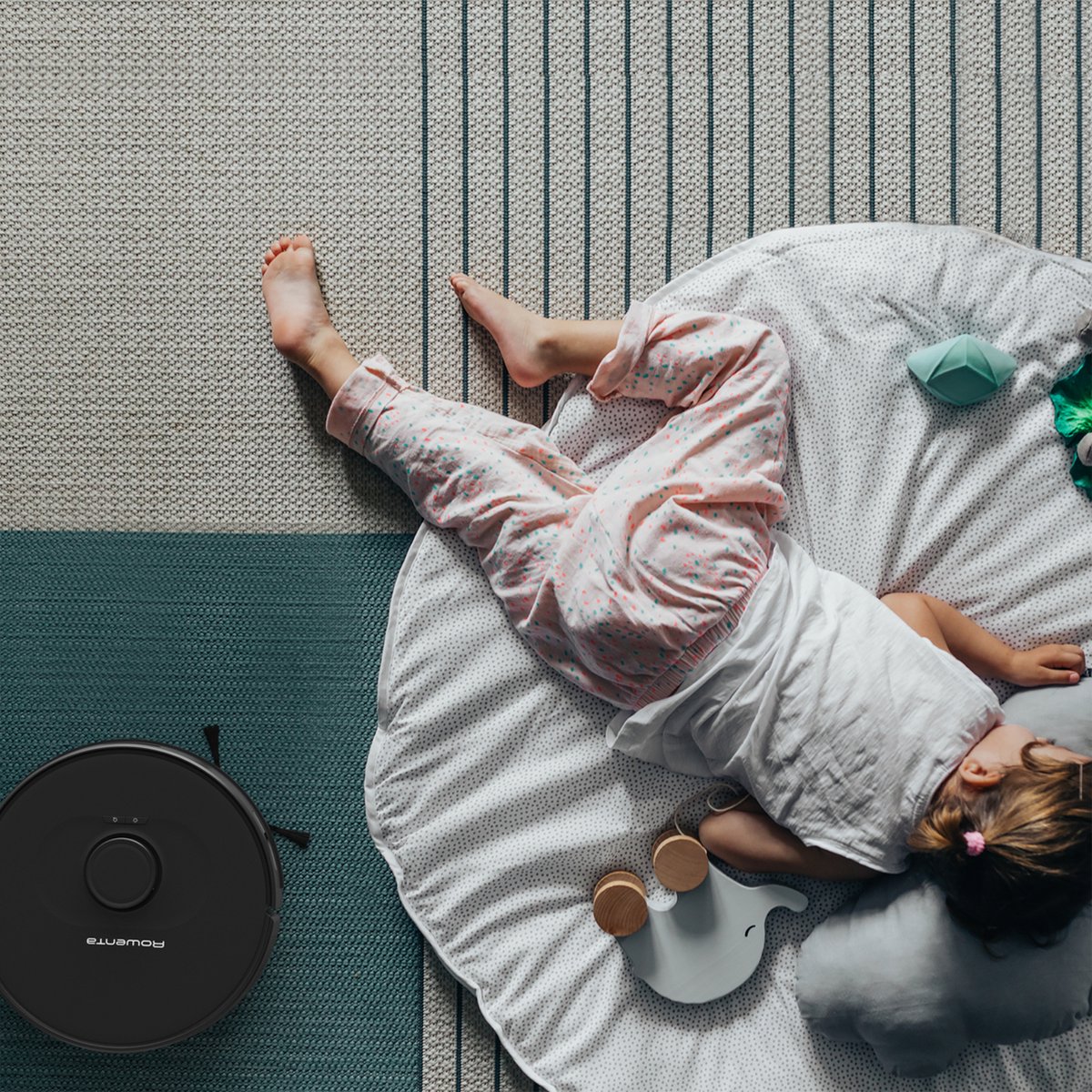 Rowenta robotstofzuiger RR8575 - Zwart