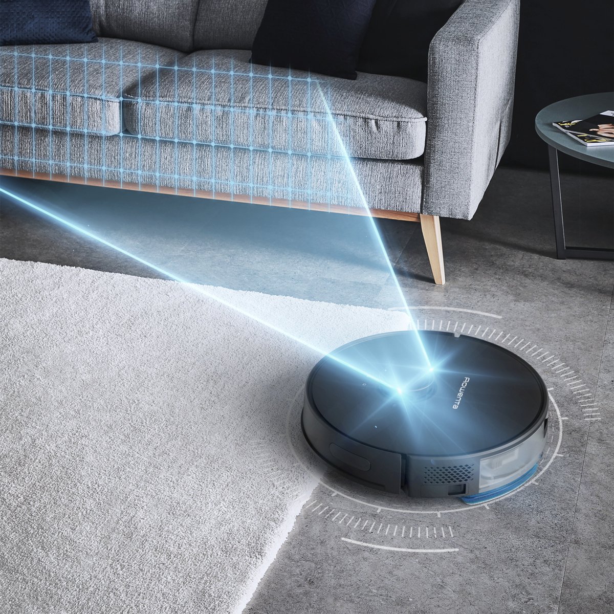 Rowenta robotstofzuiger RR8575 - Zwart