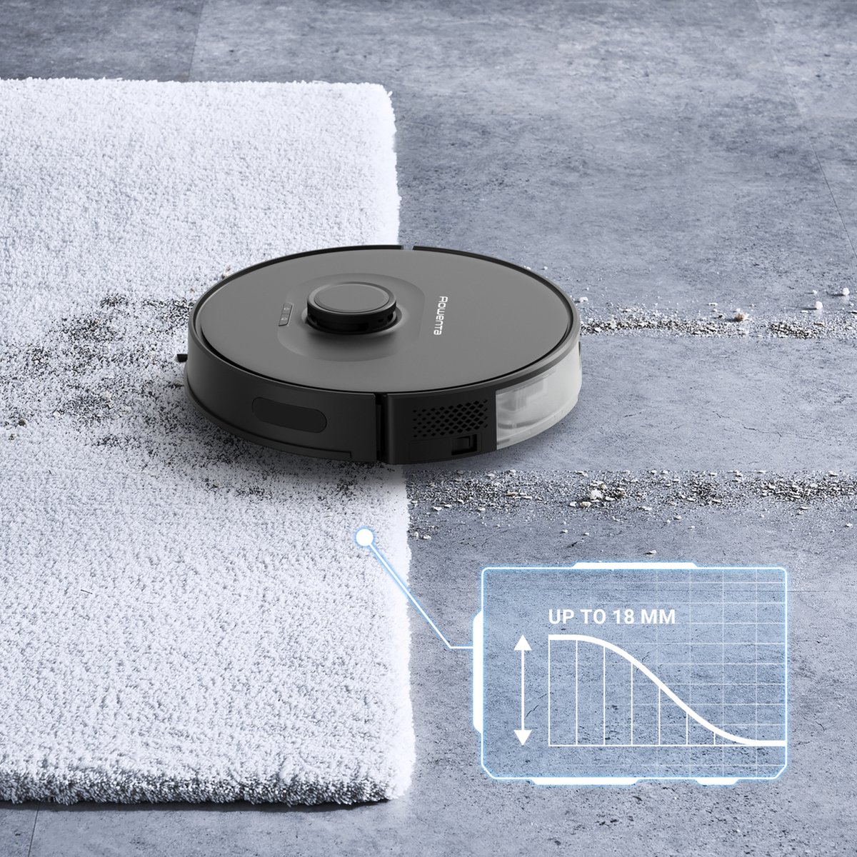 Rowenta robotstofzuiger RR8575 - Zwart