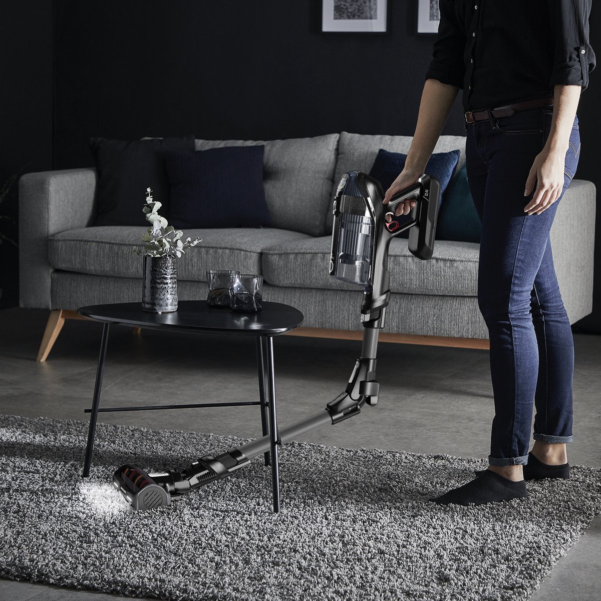 Rowenta steelstofzuiger RH99A9 - Zwart