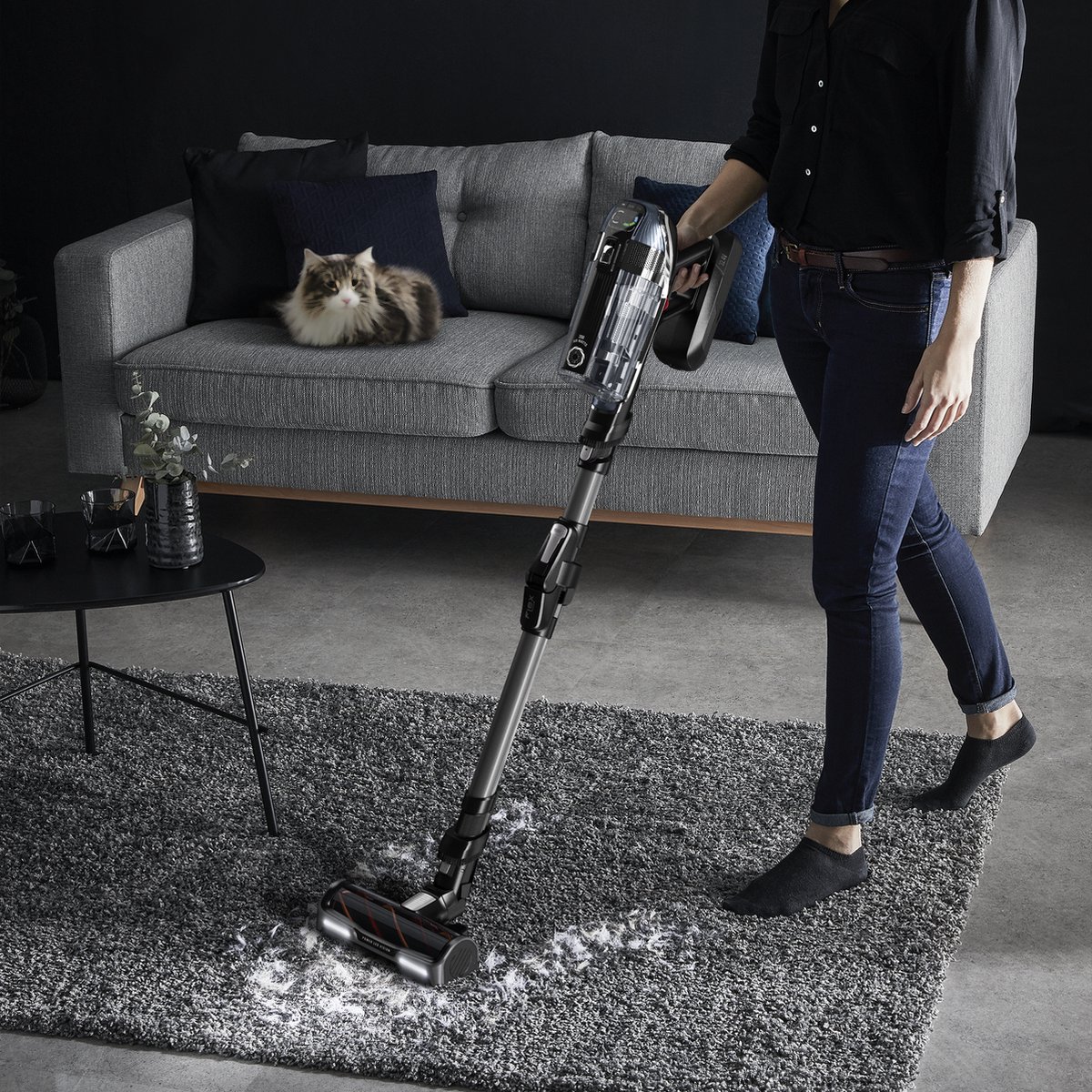 Rowenta steelstofzuiger RH99A9 - Zwart