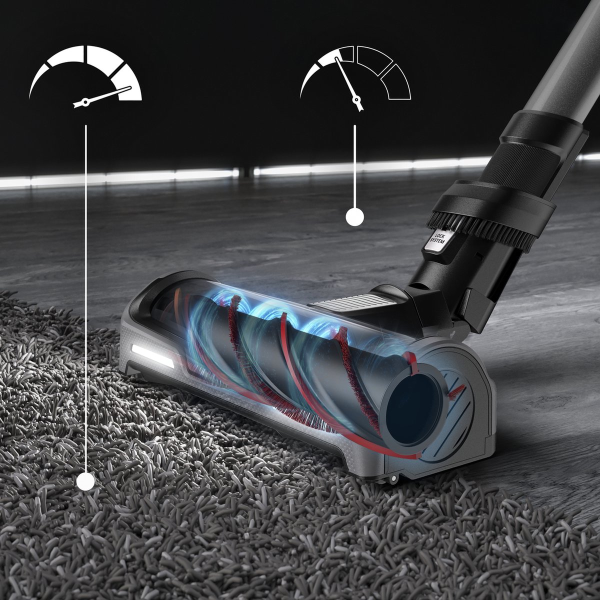 Rowenta steelstofzuiger RH99A9 - Zwart