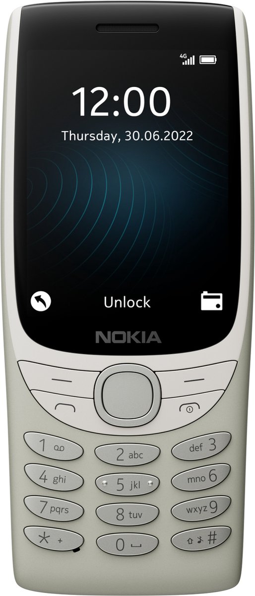 Nokia 8210 4G (Beige) - Bruin