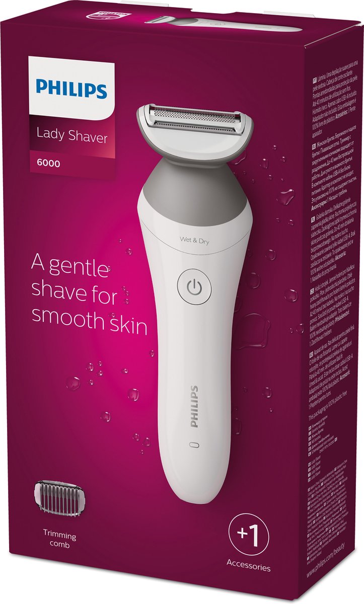 Philips ladyshave BRL126/00 - Silver