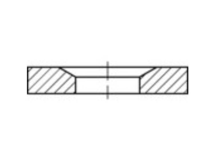 TOOLCRAFT 137913 Conische zetels DIN 6319 Staal 50 stuk(s)