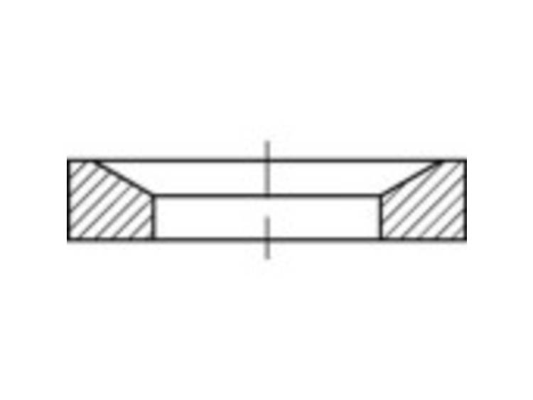 TOOLCRAFT 137926 Kogelschijven Binnendiameter: 19 mm DIN 6319 Staal Galvanisch verzinkt 25 stuk(s)