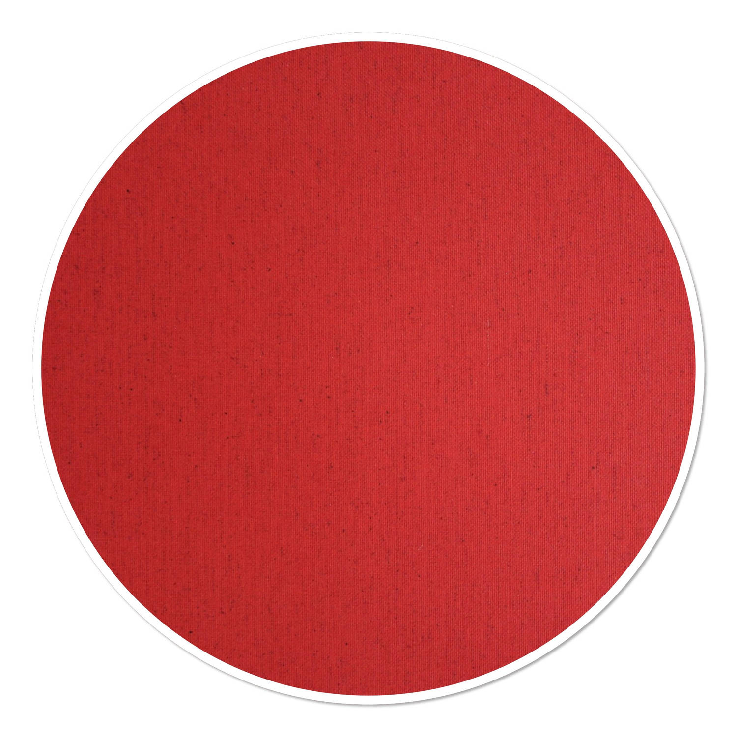 Wicotex Tafelkleed-linnen 160cm Rond - Rood