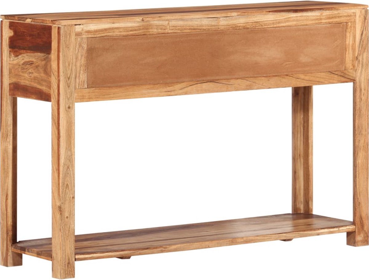 Vidaxl Wandtafel 110x35x75 Cm Massief Acaciahout - Bruin