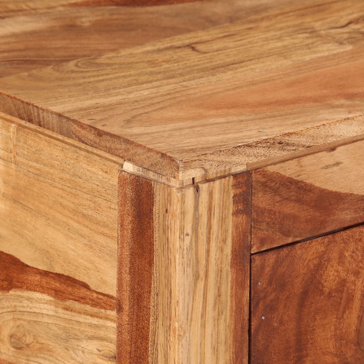 Vidaxl Wandtafel 110x35x75 Cm Massief Acaciahout - Bruin